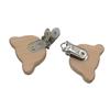 Natural Beech Wood Baby Pacifier Clips Dummy Clips DIY Pacifier Chain Accessory