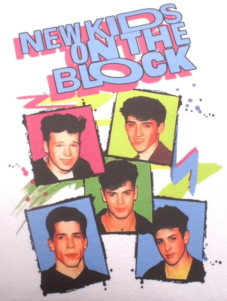 

NKOTB New Kids On The Block 80s style Tshirt S5XL SN114 Unisex T-Shirt XXL