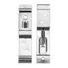 Rvs Auto Kenteken Frame Houder Trailer Nummerplaat Clips Lente Beugel Cover Vaste Accessoires 1 Paar
