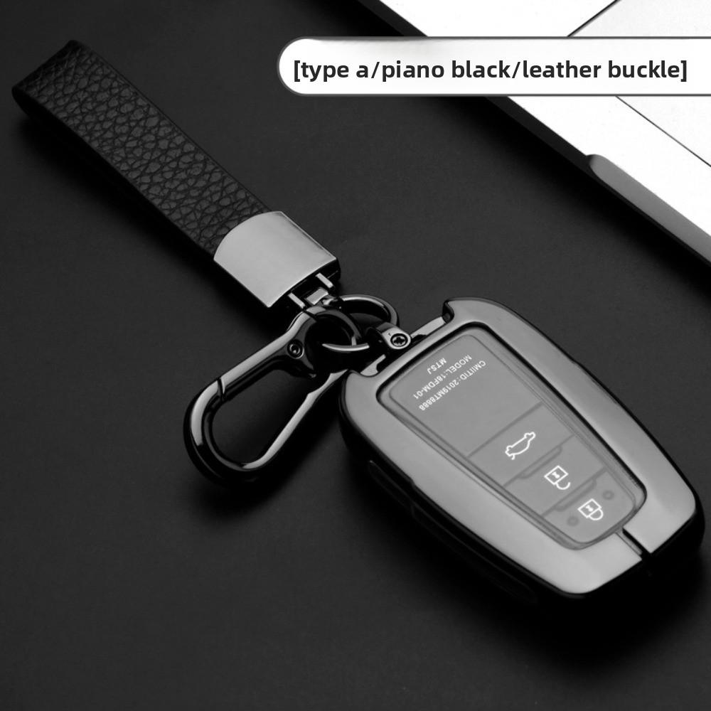 Premium Key Case for Toyota Camry RAV4 Corolla CHR Highlander Levin Keychain Holder