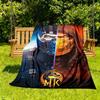 1PC Mortal Kombat Outdoor Blanket Lightweight Flannel, Soft & Warm, All-Season, Outdoor, Camping, Living Room, Office,  L1106085