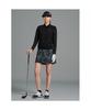 Beanpole Golf [B_Under] Women'S Perforated Mix Aio Collar T-Shirt - Black