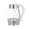 Teesa cordless electric kettle, glass, white, 2200W, 1.7L