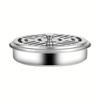New 1pc Stainless Steel Mosquito Coil Box Cover Mosquito Coil Tray Large Ash Tray Outdoor Portable Mosquito Coil Holder