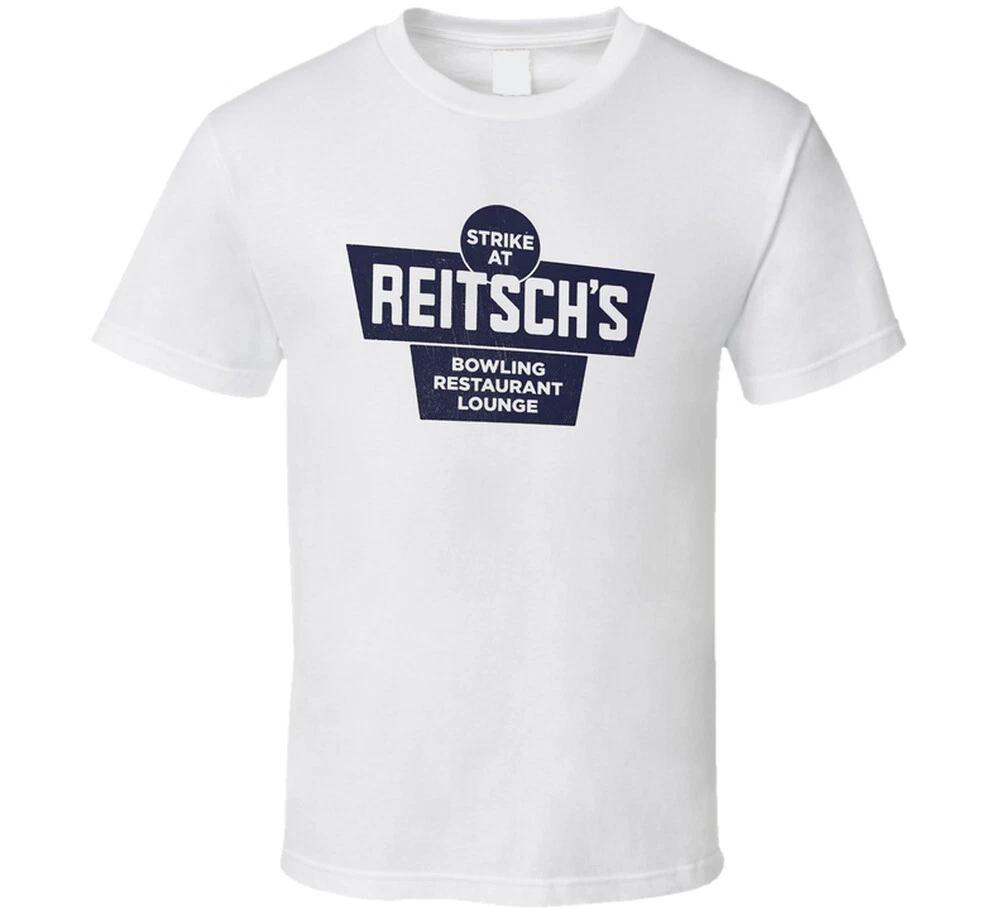 Strike At Reitsch s Bowling T Shirt L