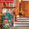Thanksgiving Navigation Pumpkin Lantern Garden Flag 1-28X40 Inch Outdoor Garden Flag Double-Sided Home Decoration Courtyard Decoration Outdoor Decorat