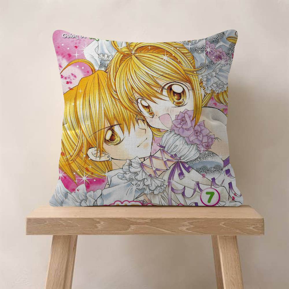 Anime MMermaid Melody Pichi Pichi Pitch  Office Cushion Pillowcase Car Cushion Cover45X45CM Lumbar Pillowcase Sofa Pillowcover
