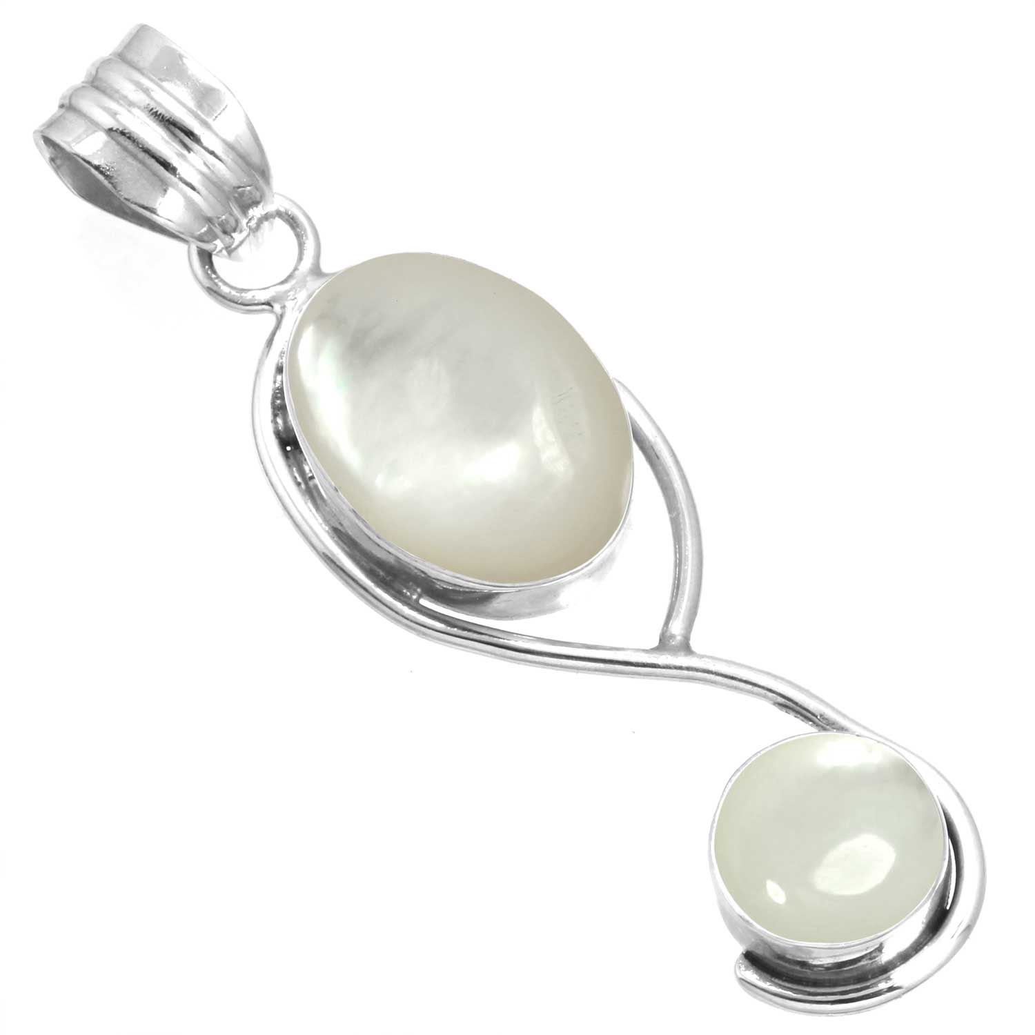 

925 Sterling Silver Pendant Women Gemstone Handmade Jewelry Valentine s Day Gift Blue Green Purple Copper Turquoise Pearl Lapis Mother Of Pearl мать жемчужного