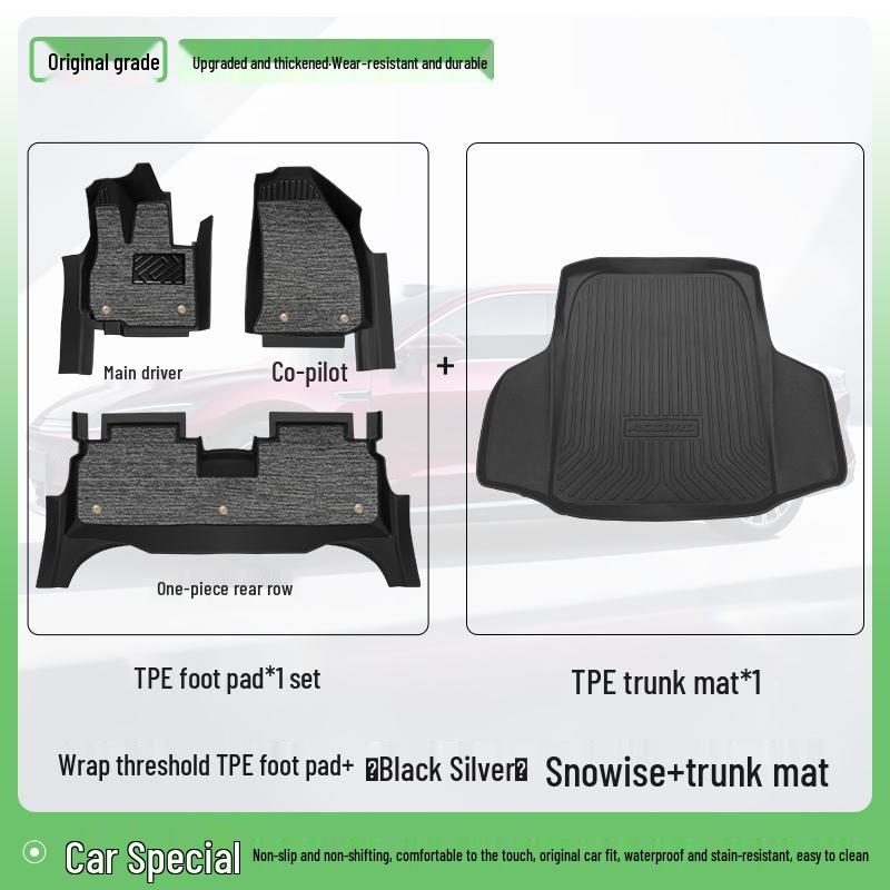 TPE Carpet Accessories for 2025 Chery Fengyun A9L Interior Modification