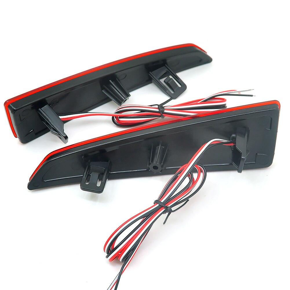 Car LED Tail Rear Bumper Reflector Lights For Lexus IS250 IS350 Function As Tail,Brake & Rear Fog Lamps,Turn Light 06-2013