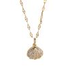 For Women Collar Beach Neck Jewelry Summer Fashion Crystal Zircon Shell Imitation Pearl Pendant Necklace