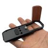 Camera Hand Grip With Wooden Handle Arca Swisses Mount Tripods Compatibility for XM5 Easy Battery Access