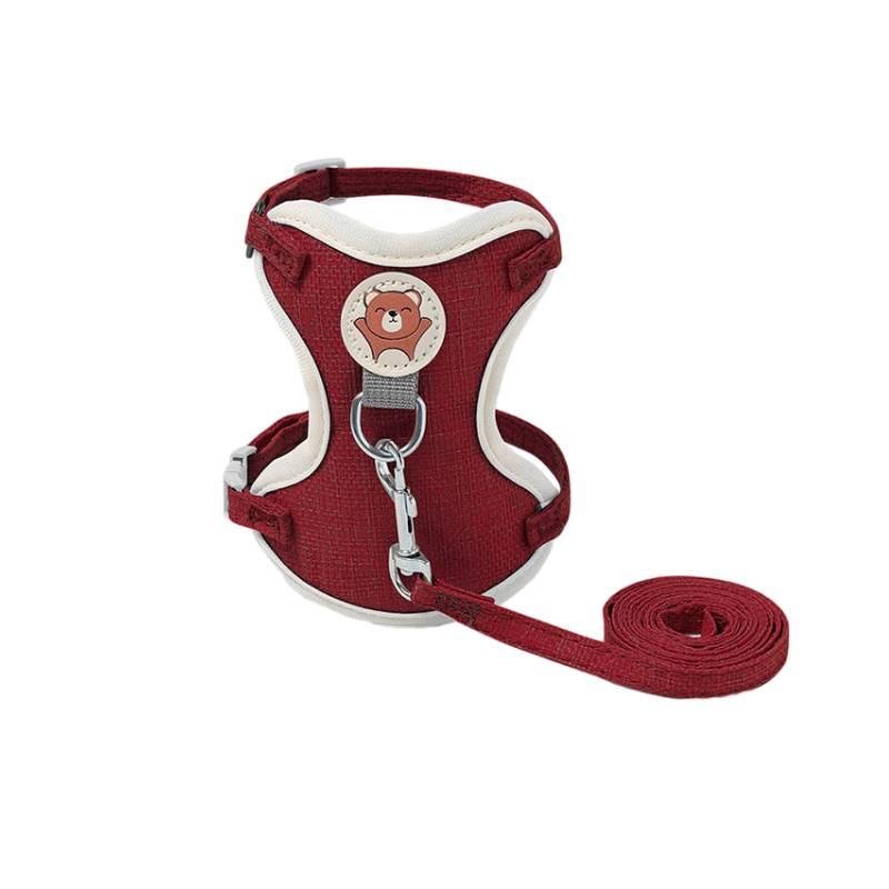 High-quality Pet Chest Harness Breathable Fabric Prevents Dogs From Escaping Wholesale Dog Leash