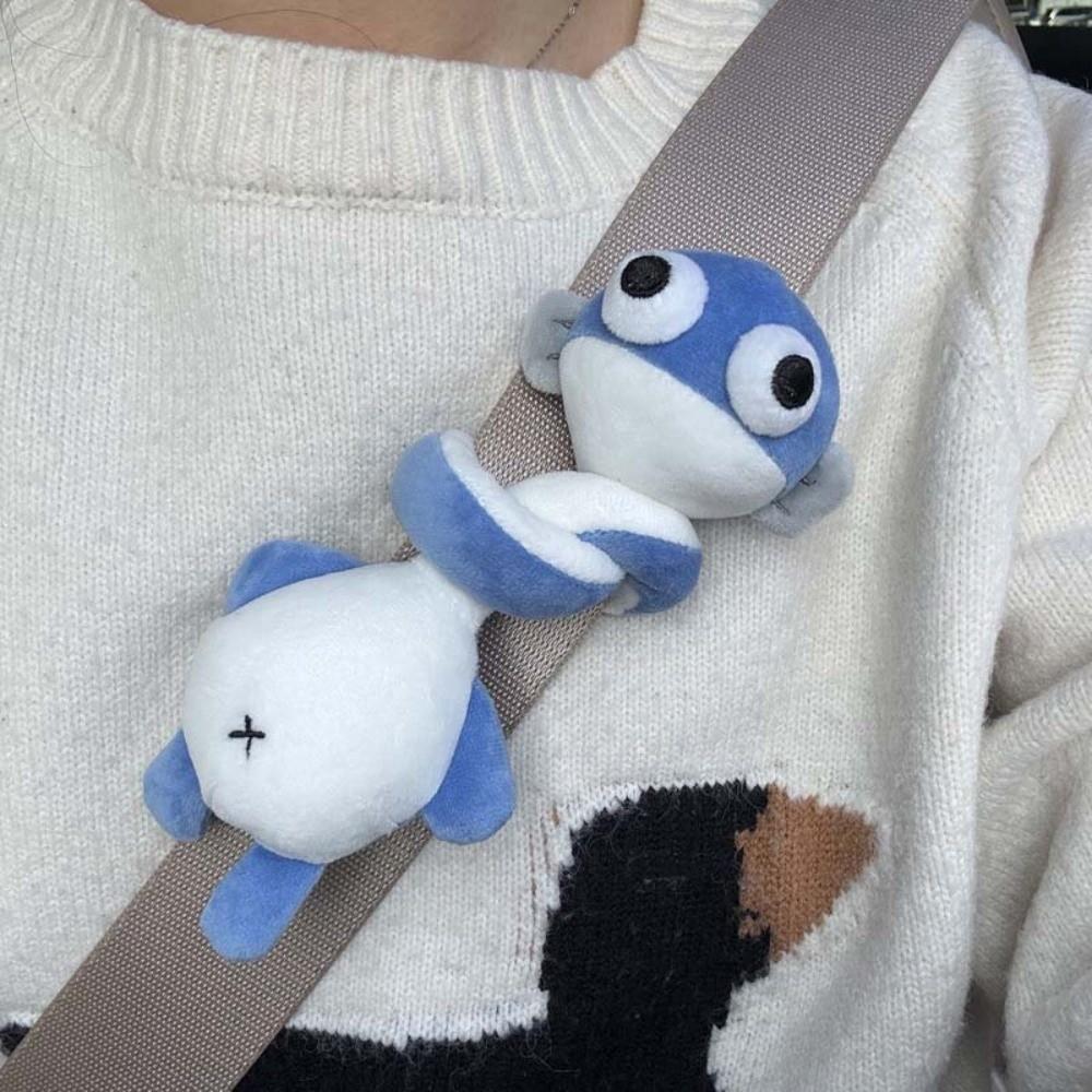 Mouse Funny Design Long Neck Key Chain Panda Monkey Cat Dog Bag Pendant Catfish 38 CM Pink Pig Pendant Seat Belt Decor
