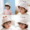 Cute Cartoon Baby Sun Hat With Breathable Cotton For Toddler Sun Protection