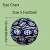 1pc FIFA World Cup Theme Pattern Football, Standard Size 5 Soccer Ball Stylish Sport Football for Competition Play and Training