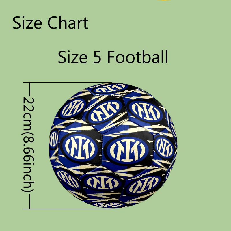1pc FIFA World Cup Theme Pattern Football, Standard Size 5 Soccer Ball Stylish Sport Football for Competition Play and Training