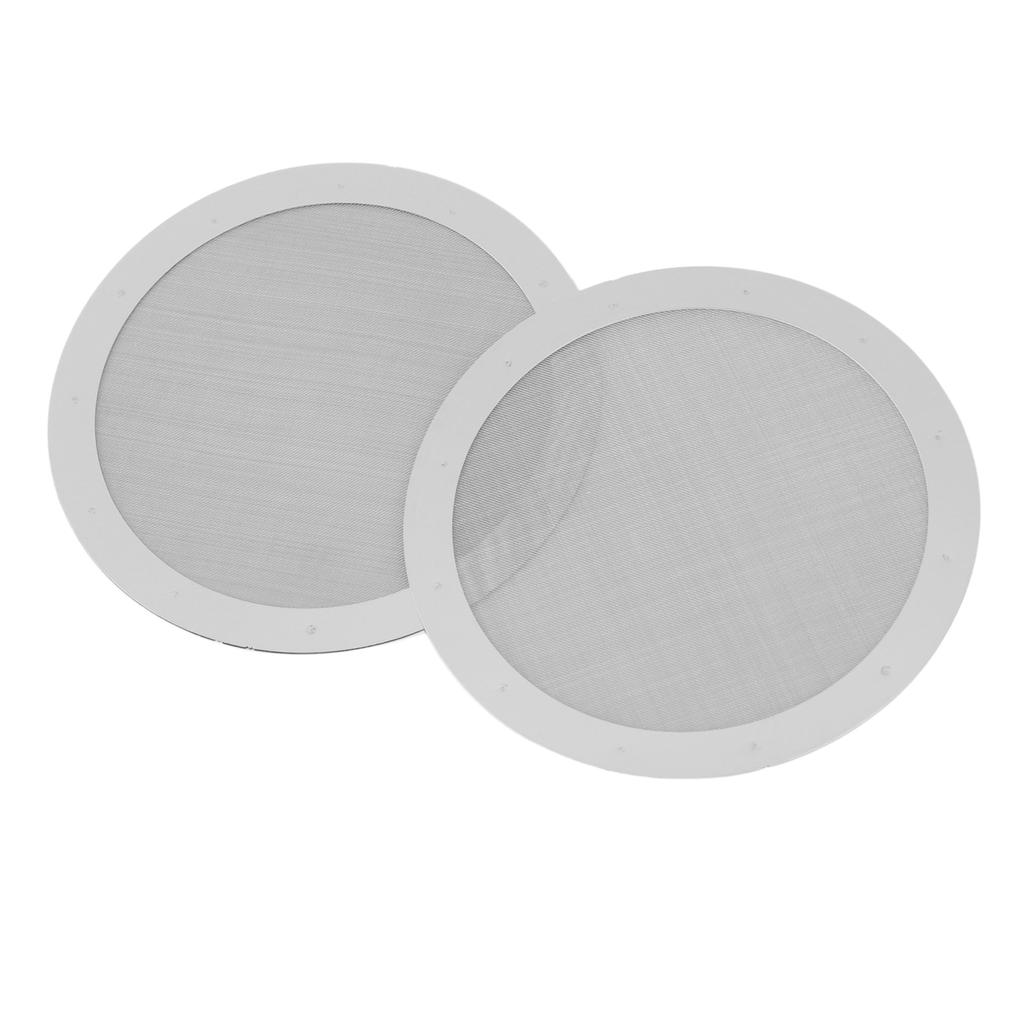 2pcs 61MM Stainless Steel Reusable Filter Metal Coffee Filter Reusable Travel Friendly Mess