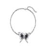 Sweet & Spicy Butterfly Clavicle Necklace - Chic Inlaid Design, Women's Fashion Ins Style