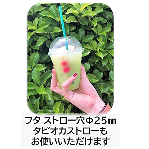 Niche Plus Takeout Clear Cups, 14 Oz (420 Ml), with Dome-Shaped Perforated Lids, Pack of 50, 14D