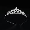 Alloy Children's Crown Hairband Hairband Headdress Simple and Elegant Temperament Princess Girl's Hairband Crown