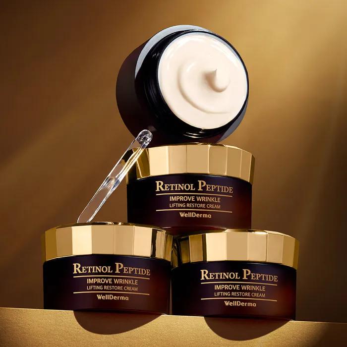 Wellderma Retinol Peptide Lifting Restore Cream 50g