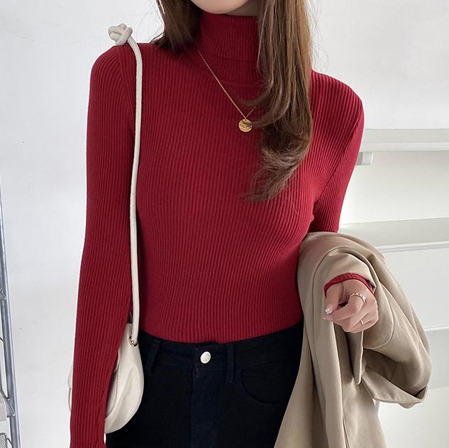 Frauen Herbst Rollkragenpullover Gestrickte Weiche Pullover Kaschmir Pullover Grundlegende Weiche Pullover Für Frauen Herbst Winter
