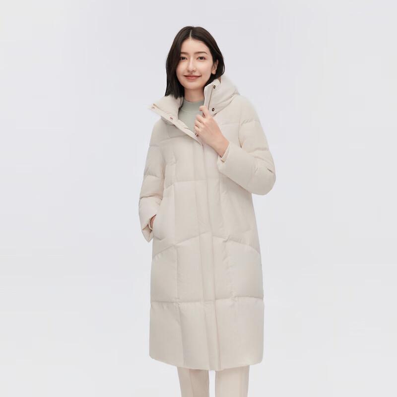 Bosideng Women's Classic Long Hooded Down Jacket B30144188