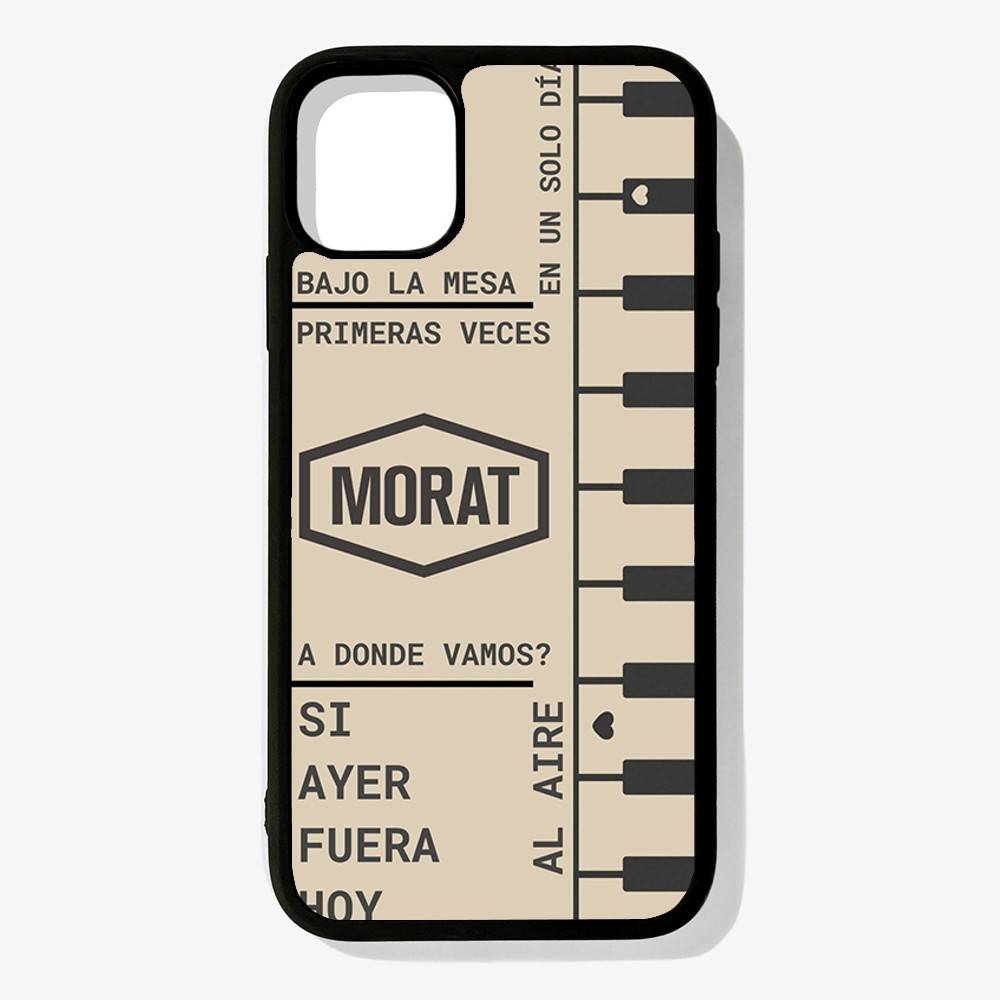 M-Morat Band Phone Case Wireless Charging PC+TPU For IPhone 11 12 13 14 15 16 17 Pro Max Plus Case