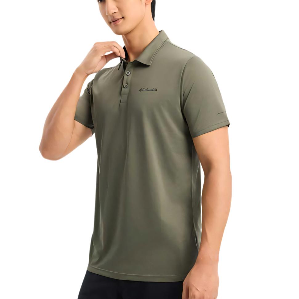 Columbia Polo Shirts Men's Lapel Moderate Other AE3614-348