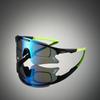 Oversized Sports Goggle Men  New Mirror Outdoor Anti-UV Cycling Sunglasses Women Trendy Windproof Protective Shades