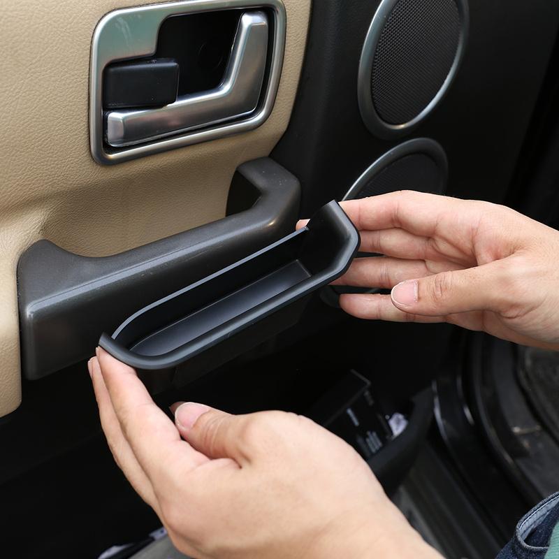 Car Door Storage Box Phone Tray Modification Accessories For Land Rover Discovery 3 2004-2009-M53K