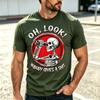 Oh Look Skeleton T Shirt Unisex Funny Nobody Gives A Print Casual Cotton Short Sleeve Vintage Streetwear Top Y2k Top Harajuku
