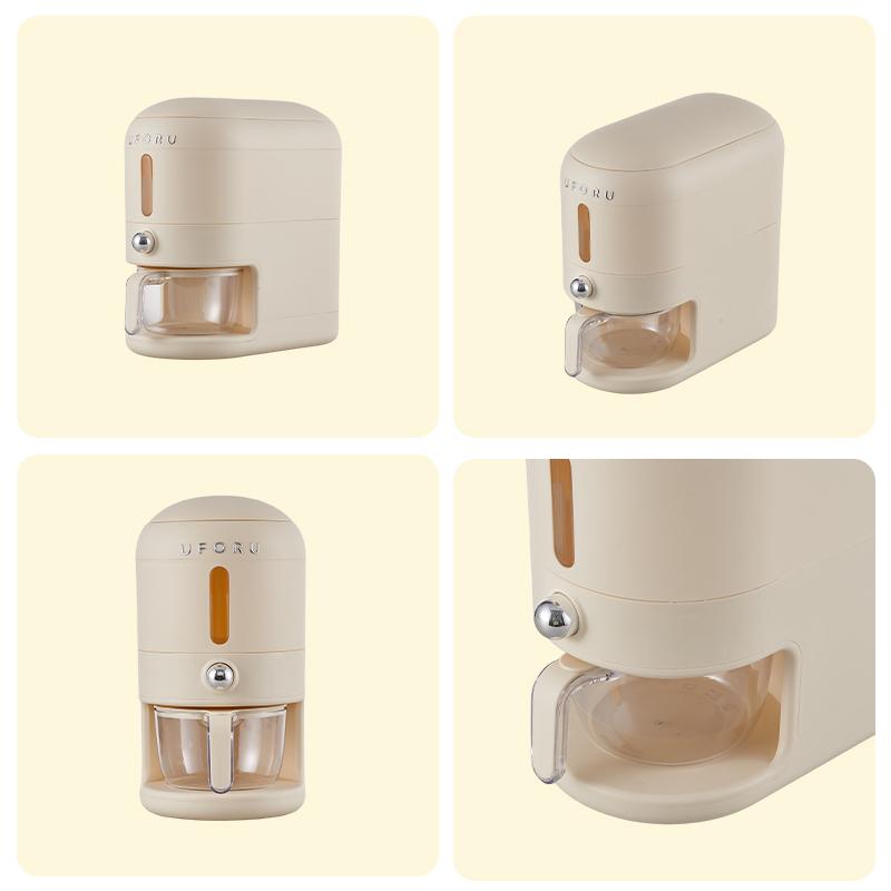 UFORU Storage Bucket 20 Jin Sealed Dustproof Moisture-proof Food Grade Rice Bowl Kitchen Large Capacity Press Type Rice Bucket
