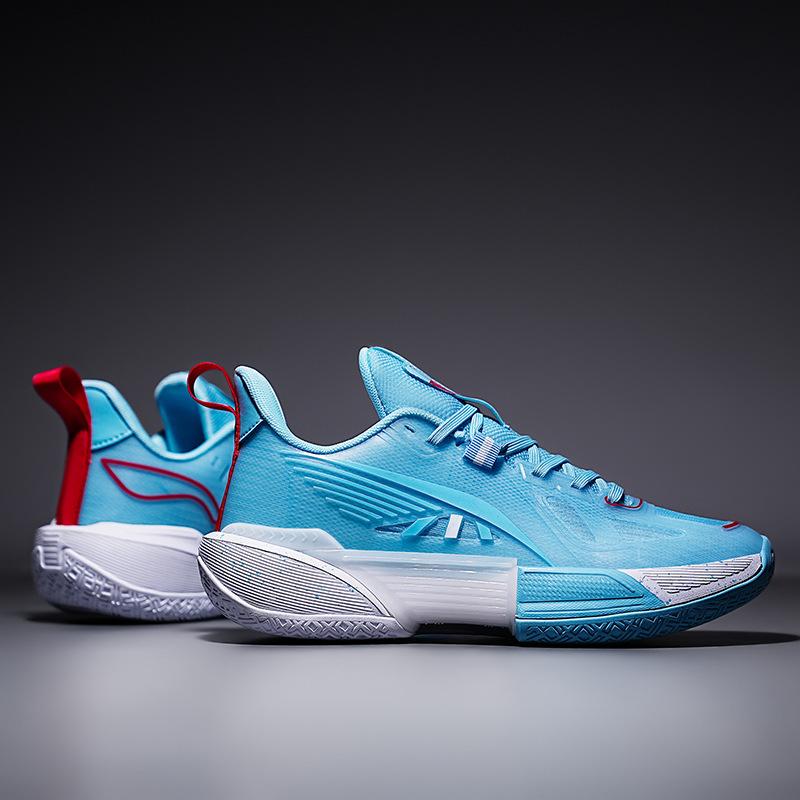 Light speed 2 flash 8th generation air cushion basketball shoes cement floor men's and women's sonic speed 12 professional sports shoes breathable act
