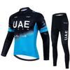 E Cycling Suit Long-sleeved Suit Men's Spring, Summer and Autumn Road Cycling Suit 2026 Autumn Breathable Cycling Suit Suit