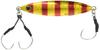 Palms Metal Jig Slow Brat Cast Wide 76mm 40g Zebra