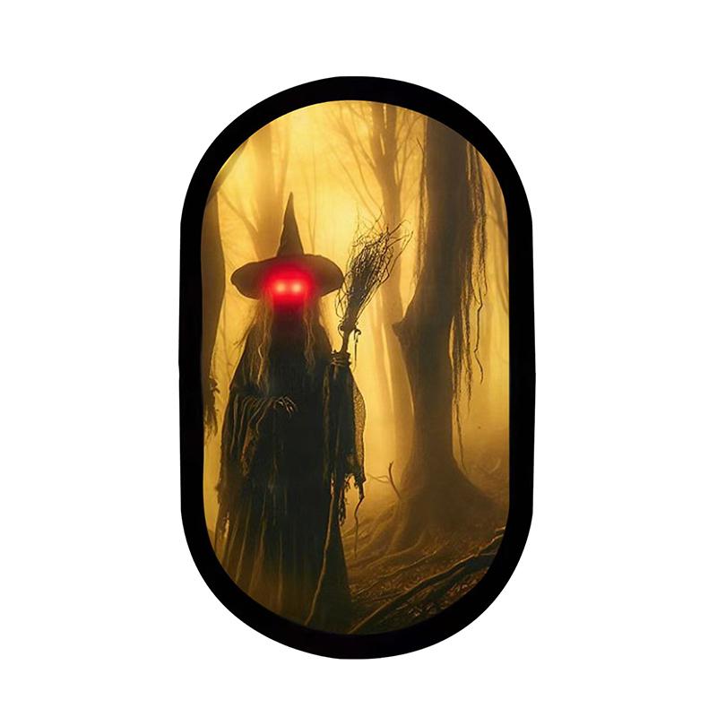 

Хэллоуин Зеркало Призрак Ночник Милые Хэллоуин Домашние Аксессуары Жуткий Хэллоуин Голограмма Призрак Розыгрыш Декор Подарки