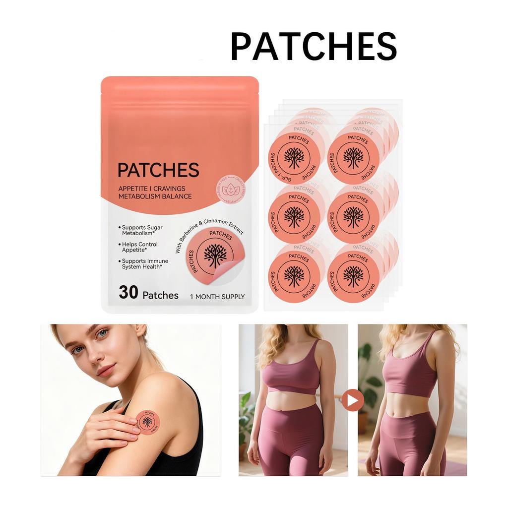 Weight Management Patch Balance Hormones Digest Healthy Weight 30 PATCHES