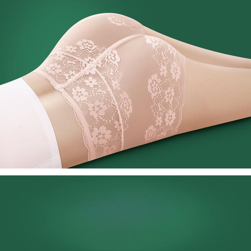 

Сексуальное кружевное нижнее белье с высокой талией, нижнее белье для женщин, бесшовные полые трусики XL хаки