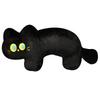 Cartoon Black Cat Throw Pillow Plush Toy Cat Doll Girl Sleeping Leg Long Pillow Children'S Rag Doll