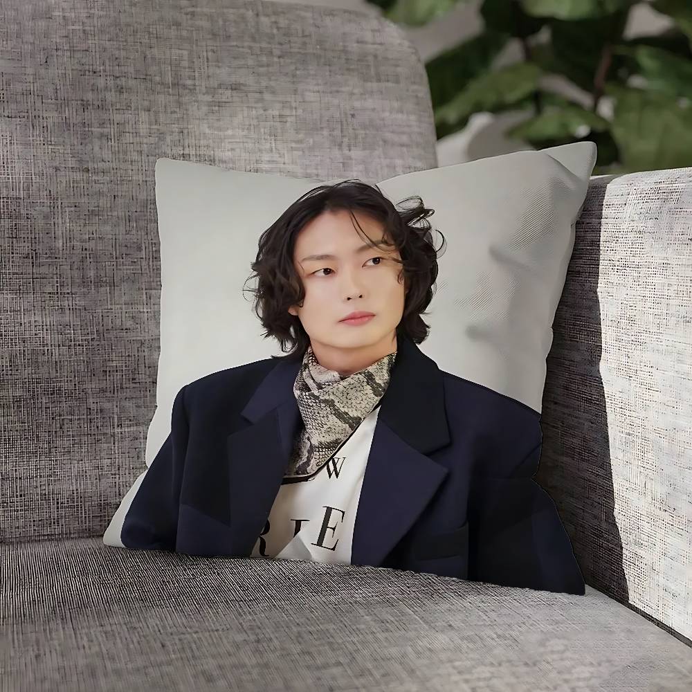 R-Roh J-Jae W-Won Pillow Case For Sofa Decor Home Car Office Living Room Printing Cushion Cover Decorations and Protector