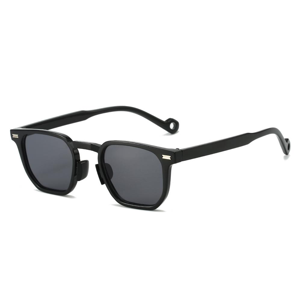 Trendy Sunglasses Plain Street Sunglasses Personalized Midi Polygonal Small Frame Glasses For Men And Women