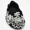 Fashion Elegant Flower Embroidery Designer Ballet Flats Women Light Comfortable Mary Jane Shoes Narrow Strap Buckle Casual Flat Shoes