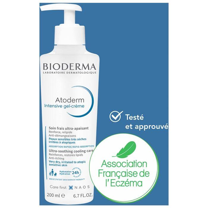 Gel-Crème - Bioderma - Atoderm Intensive - 200ml - Hypoallergénique - Peaux Très Sèches