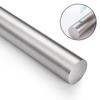 Smooth Surface Stainless Steel Rolling Pin 8/10/12inch Pizza Pastry Roller  DIY Tool