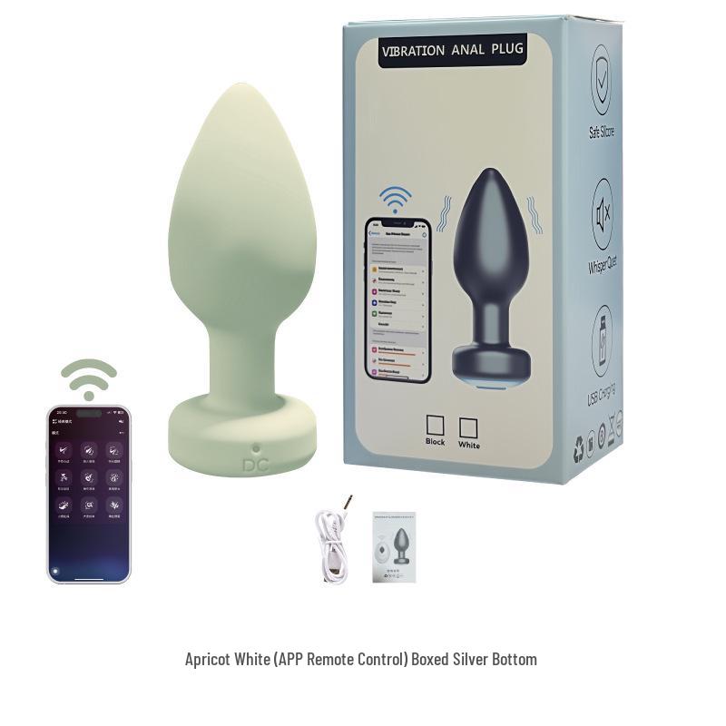 Wireless Remote-Control Mini Butt Plug Vibrator for Men & Women