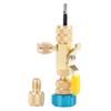 Valve Core Remover Dual Size R22(14") R410(516") Port Installer Tool