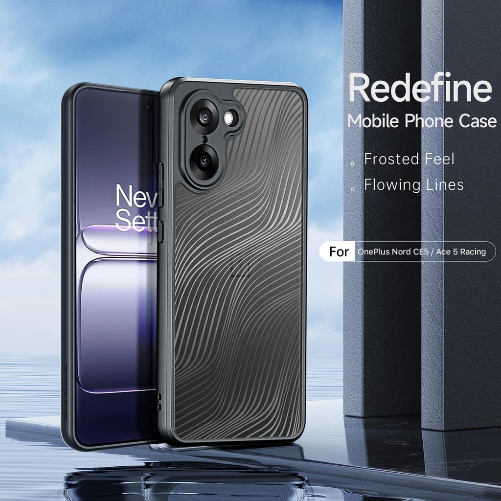 For OnePlus Ace 5 Racing 5G/OnePlus Nord CE5 5G Case DUX DUCIS Aimo Series TPU+PC Matte Drop-proof Phone Cover (REACH Certification)