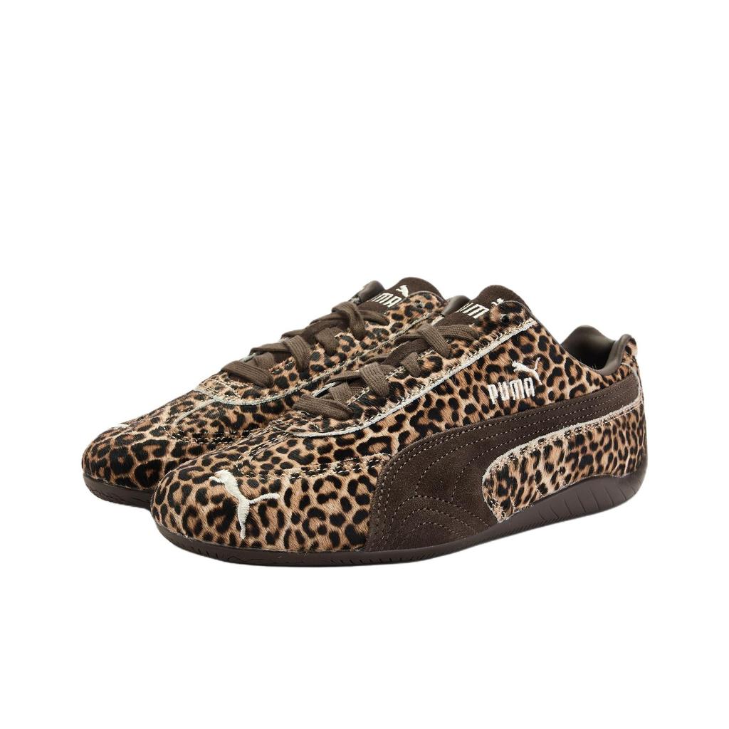 Puma  Speedcat Animal Pack - Wild Women Sneakers Brown Chocolate Warm-White 406690-01